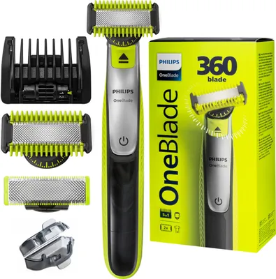 Produktbild von Philips OneBlade 360 QP2834/20 Flexibler 5-in-1-Rasierer und Trimmer für Gesicht und Körper