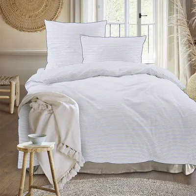 Produktbild von Irisette Mako-Satin Bettwäsche Tokio 8607 weiss 135x200 cm + 80x80 cm
