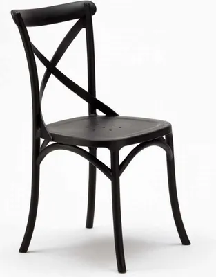 Produktbild von Stühle Küche Esstisch Esszimmer Vintage - Schwarz