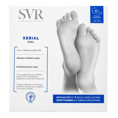 Zdjęcie produktu dla SVR Xerial Maska złuszczająca Peel Maschera Piedi Esfoliante 2 x 20 ml