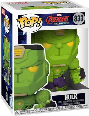 Produktbild von Marvel Avengers Mech Strike - Hulk 833 - Funko Pop! - Vinyl Figur