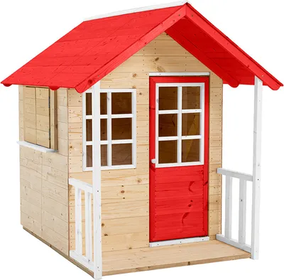 Produktbild von Zwerkules Lolla Kinder Spielhaus für den Garten Holz