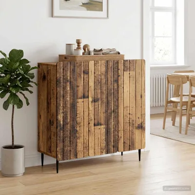 Productafbeelding van Maison Exclusive - Dressoir van gerecycled hout, 89 x 34,5 x 82 cm, houtvezel