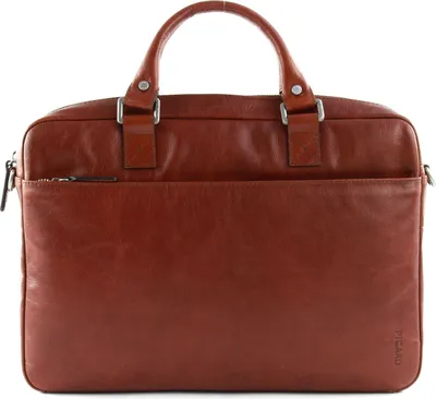 Produktbild von PICARD Leder Aktentasche Henkeltasche mit Laptopfach Buddy Working Bag Cognac braun