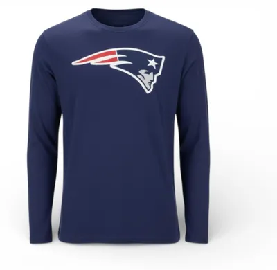 Produktbild von Fanatics Herren NFL New England Patriots langarm T-Shirt blau 1568NVY1ADNEP Größe M