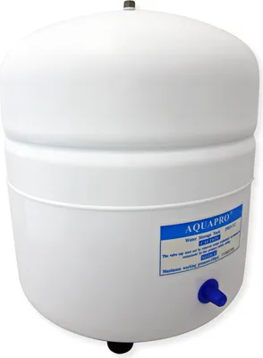 Produktbild von Stalowy zbiornik na wodę Naturewater 3.2 G (12,1 l) do wody z odwróconej osmozy, pojemnik bezpieczny dla żywności, zbiornik magazynowy z membraną z gumy butylowej