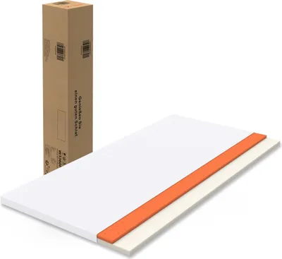 Zdjęcie produktu dla Materac piankowy/topper 90x200 cm, H3, 5 cm wysokości, Oeko-TEX, zmywalny