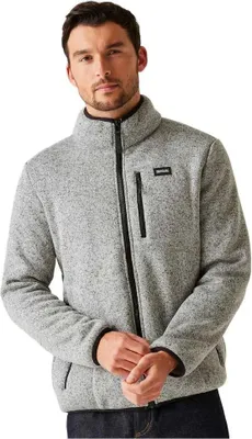 Produktbild von Regatta Barlee Fleece Mit Durchgehendem Reißverschluss Grau L Herren Grau L