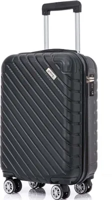 Productafbeelding van Goliving Handbagagekoffer met wielen – 53x35x23cm – Trolley – lichtgewicht – TSA-slot – 38 liter – zwart