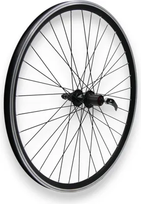 Produktbild von Hinteres Laufrad 26" schwarz 8/9/10-Fach für V-Brake Felgenbremsen