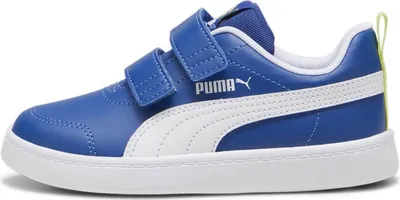 Produktbild von Puma Courtflex v2 V PS Cobalt Glaze-White-Lime Pow Größe EU 34,5