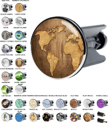 Produktbild von SANILO® Waschbeckenstöpsel, World Map
