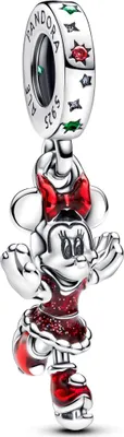 Immagine prodotto di Pandora Ciondolo in argento Sterling con smalto e pietre miste rosse 793530C01