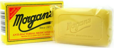 Produktbild von Morgan's Anti-Bacterial Medicated Soap With Vitamin E 2.8oz 80g
