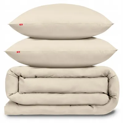Produktbild von Softimi Bettwäsche Set 160x200 cm 100% Baumwolle sandbeige