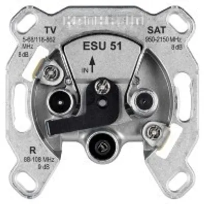 Produktbild von KATHREIN ESU 51 - Antennensteckdose - F (Stecker)
