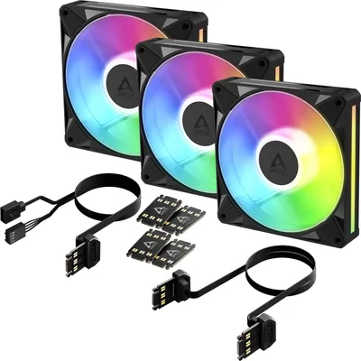 Zdjęcie produktu dla ARCTIC BioniX P14 A-RGB, Wentylator, 14 cm, 400 RPM, 2500 RPM, 186 m³/h, Czarny