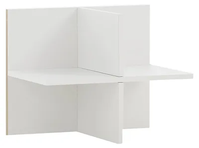 Rekkruis, weiß, 47,5 x 32,8 x 38,4 cm