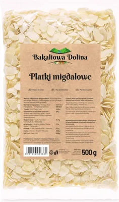 Produktbild von Mandelblätter 500 G - Hauchdünn geschnitten - Naturbelassen und Ungeschält - Leicht anröstbar