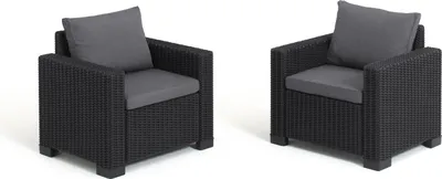 Produktbild von Allibert by Keter Kreslo California Double Pack Set of 2
