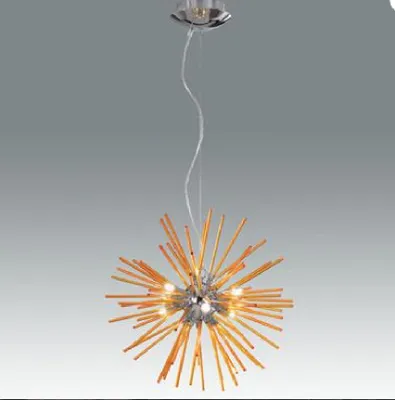 Produktbild von Pendelleuchten Pendel  Fabas Luce Hängelampe chrom Amber  2980-40-125