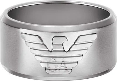 Immagine prodotto di Anelli Emporio Armani Argento 20  Collezione Eagle Logo - uomo