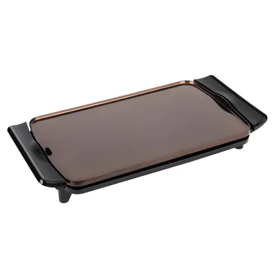 Produktbild von JATA JEGR0550, Schwarz, Aluminium, Rechteckig, 460 x 280 mm, TERRASTONE, 1 Zone(n)