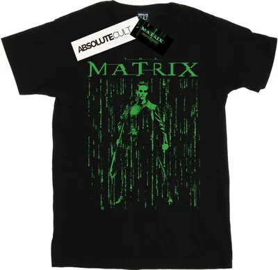 Produktbild von The Matrix - T-Shirt für Herren BI42880 (S) (Schwarz)