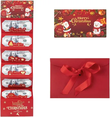 Produktbild von Geldscheinhalter zu Weihnachten für Geld und Geschenkkarten