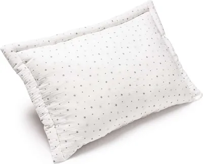 Produktbild von Little Stars Musselin & Ecru Velvet Doppelseitiges Kinderkissen 40x60cm