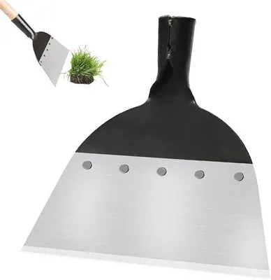Obrázok produktu pre Záhradné nožnice – multifunkčné záhradné hrable – oceľ – 21 x 25 cm – na odstraňovanie buriny