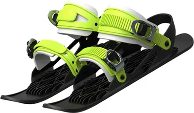 Produktbild von Mini-Ski-Skates für Schnee, verstellbare Winter-Skischuhe, kurze Snowskates, Snowblades, Skiboards, Outdoor-Unterhaltung