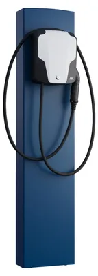 Produktbild von ABL Wallbox Standfuß EnergizeStand mit Bodenanker Blau