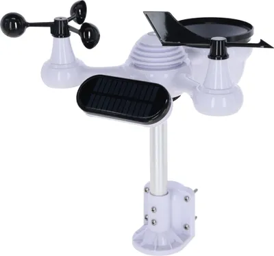 Obrázek produktu pro Kerbl digitální meteostanice 7 v 1 Wifi, aplikace, měření větru, deště, UV záření, tlaku vzduchu