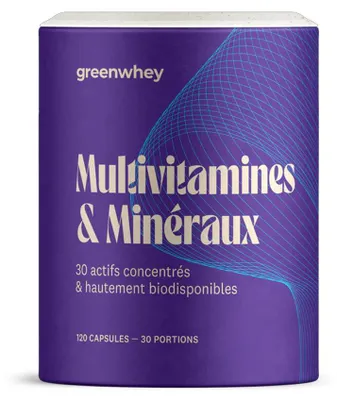 Produktbild von Multivitamines & minéraux (120 caps)