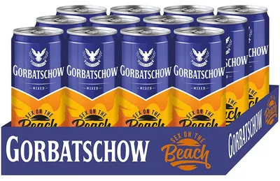 Immagine prodotto di Gorbatschow Sex on the Beach Arancia Pesca 330ml confezione da 12 pezzi