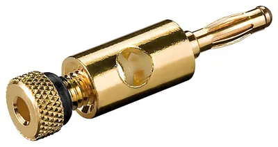 Produktbild von Goobay Banana Plug with Screw Connection, 10 pcs.