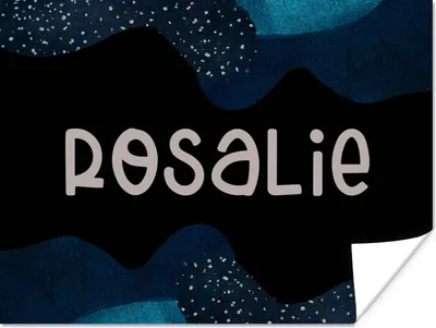 Produktbild von MuchoWow® Poster Rosalie - Pastell - Mädchen 120x90 cm - Wandbild