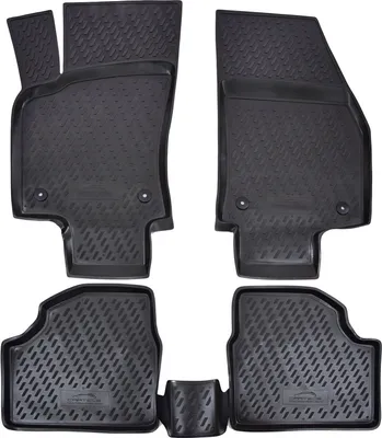 Obrázok produktu pre J&J Automotive | Gumové rohože so zvýšeným okrajom pre Opel Astra H 2004-2009 hatchback