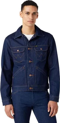 Produktbild von Wrangler 124mj Jeansjacke Blau 2XL Herren Blau 2XL