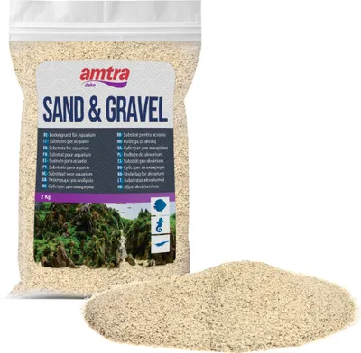 Produktbild von Croci Amtra White Quartz - Feiner weißer Quarz-Aquariensand, für Süß- oder Salzw