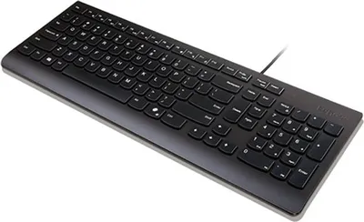 Produktbild von Lenovo 4Y41R64681, Volle Größe (100%), Kabelgebunden, USB, Plunger key switch, Schwarz