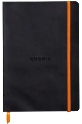 Immagine prodotto di Taccuino RHODIA RHODIARAMA, DIN A5, foderato, nero