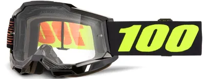 Produktbild von 100percent Accuri 2 Offroad-brille Schwarz Clear Schwarz Clear