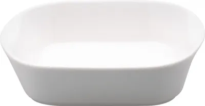 Produktbild von Servierplatte 21 x 19,5 x 5 cm Porzellan Weiß