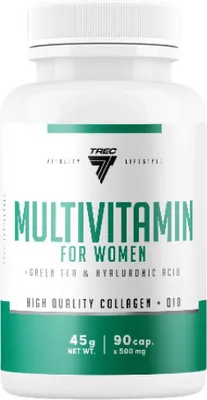 Produktbild von Trec Nutrition | Multivitamin for Women | with CoQ10 & Hyaluronic Acid