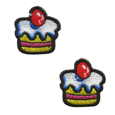 Produktbild von Aufnäher - Kuchen - 2er Set - Patch