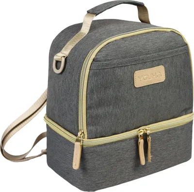 Immagine prodotto di Borsa per tiralatte Youha - borsa termica per latte materno - borsa termica per biberon - borsa termica per latte materno - borsa e zaino a tracolla - colore: grigio - borsa da viaggio