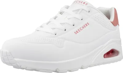 Produktbild von Skechers Uno - Pop Back weiß-heiße Koralle 38