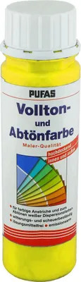 Produktbild von PUFAS Vollton- und Abtönfarbe250 ml 512 konstantgelb